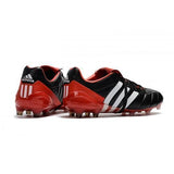 Adidas Predator Mania Champagne FG Soccer Cleats Core Black Red White - TraShoes