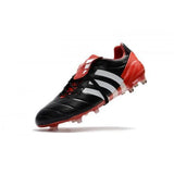 Adidas Predator Mania Champagne FG Soccer Cleats Core Black Red White - TraShoes