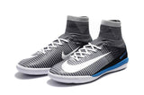 Nike MercurialX Proximo II DF IC Grey Pure Platinum Laser Blue White - TraShoes