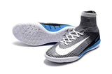 Nike MercurialX Proximo II DF IC Grey Pure Platinum Laser Blue White - TraShoes