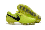 Nike Tiempo Legend VI FG Soccer Cleats Lemon Volt Black - TraShoes