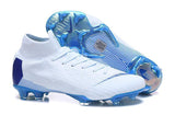 NIKE Mercurial Superfly VI 360 Elite FG Light Blue - TraShoes