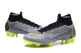 NIKE Mercurial Superfly VI 360 Elite FG Grey Yellow - TraShoes