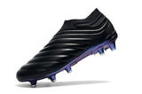 Adidas Copa 19+ FG Black Blue - TraShoes