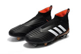 Adidas Predator 18+ FG Soccer Cleats Core Black Running White Infrared - TraShoes