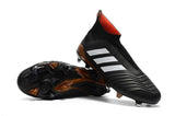 Adidas Predator 18+ FG Soccer Cleats Core Black Running White Infrared - TraShoes