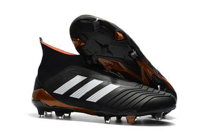 Adidas Predator 18+ FG Soccer Cleats Core Black Running White Infrared - TraShoes