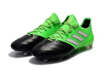 Adidas ACE 17.1 Primeknit Soccer Cleats Green Black White - TraShoes