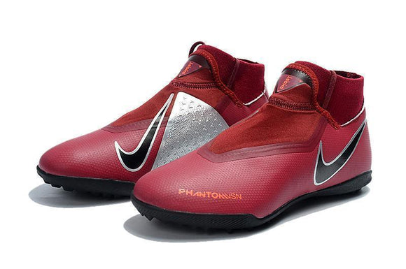 Nike Phantom Vision Elite TF Nike Turf Maroon Black - TraShoes