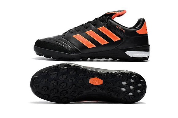 Adidas Copa Tango 17.1 Turf Soccer Cleats Core Black Solar Red - TraShoes