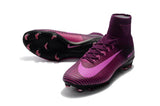 Nike Mercurial Superfly V FG Soccer Cleats Purple Pink Black - TraShoes