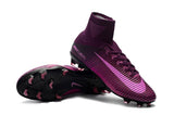 Nike Mercurial Superfly V FG Soccer Cleats Purple Pink Black - TraShoes