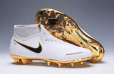 Nike Phantom VSN Elite DF FG White Gold Limited Edition - TraShoes