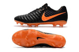 Nike Tiempo Legend VII FG Soccer Cleats Black Orange - TraShoes