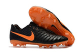 Nike Tiempo Legend VII FG Soccer Cleats Black Orange - TraShoes