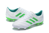 Adidas Copa 19.1 FG White Green - TraShoes