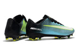 Nike Mercurial Vapor XI FG Soccer Cleats Blue Black Green - TraShoes