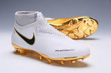 Nike Phantom VSN Elite DF FG White Gold Limited Edition - TraShoes