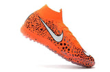 Nike Mercurial Superfly KJ VI Elite TF Orange Black - TraShoes