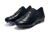 Adidas Copa 19.1 FG Black Blue - TraShoes