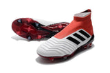 New Adidas Predator 19.1 FG Soccer Cleats Shoes Red Black White