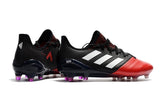 Adidas ACE 17.1 Leather FG Football Cleats Red White Black - TraShoes