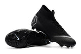 NIKE Mercurial Superfly VI 360 Elite FG Black White - TraShoes