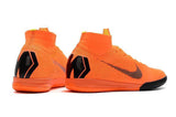 Nike MercurialX Superfly 360 Elite IC Soccer Cleats Orange Black - TraShoes