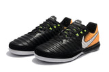 Nike TiempoX Finale IC Soccer Shoes CY0041 Black White Laser Orange - TraShoes