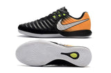 Nike TiempoX Finale IC Soccer Shoes CY0041 Black White Laser Orange - TraShoes