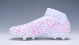 Adidas Nemeziz 18+ FG White Pink no Lace - TraShoes