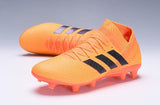 ADIDAS NEMEZIZ MESSI 18+ FIRM GROUND CLEATS ORANGE BLACK - TraShoes