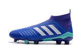 Adidas Predator 18+ FG Soccer Cleats Royal Blue Purple White - TraShoes