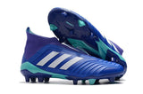 Adidas Predator 18+ FG Soccer Cleats Royal Blue Purple White - TraShoes