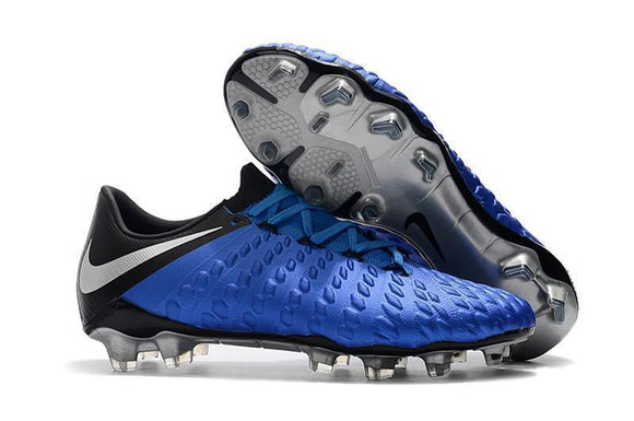 NIke Hypervenom Phantom III DF FG ALL Blue - TraShoes