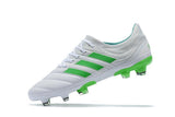 Adidas Copa 19.1 FG White Green - TraShoes