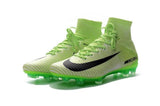 Nike Mercurial Superfly V FG Soccer Cleats Fluorescent Green Black - TraShoes