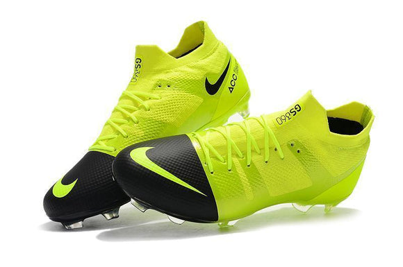 Nike Mercurial Greenspeed 360 FG Bright Green Black - TraShoes