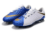 NIke Hypervenom Phantom III DF FG White Blue - TraShoes