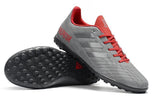 New Adidas Predator Accelerator TF Soccer Cleats Shoes Gray Red