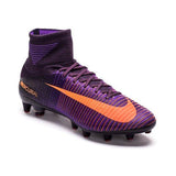 Nike Mercurial Superfly V AG Soccer Cleats Purple Bright Citrus - TraShoes