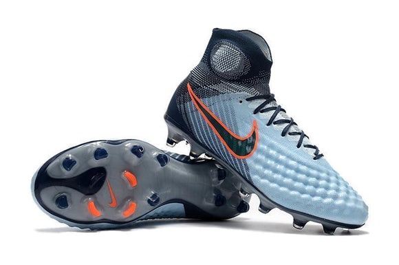 Nike Magista obra II FG Blue Black Orange - TraShoes