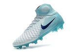 Nike Magista Obra II White light blue dark blue - TraShoes