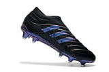 Adidas Copa 19+ FG Black Blue - TraShoes