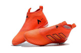 Adidas ACE Tango 17+ Purecontrol IC Soccer Cleats Red Orange Black - TraShoes