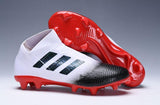 adidas Nemeziz 18+ FG White Black Red - TraShoes