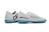 Nike Mercurial Victory VI CR7 IC LA0043 White/SkyBlue/Black - TraShoes
