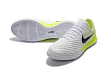 Nike MagistaX Finale II IC Soccer Shoes White Black Volt - TraShoes