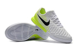 Nike MagistaX Finale II IC Soccer Shoes White Black Volt - TraShoes