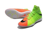 Nike HypervenomX Proximo II DF Indoor Soccer Shoes Green Black Orange - TraShoes